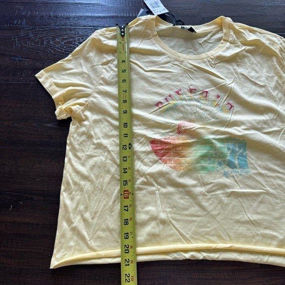 Buffalo David Bitton Jackie Crew Neck Printed Top Size Medium Women - Picture 10 of 10